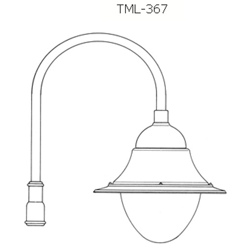 Decorative Luminaire TML-365-368 drawing