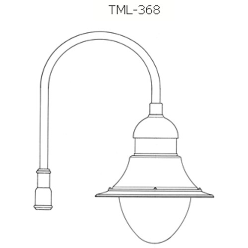 Decorative Luminaire TML-365-368 drawing