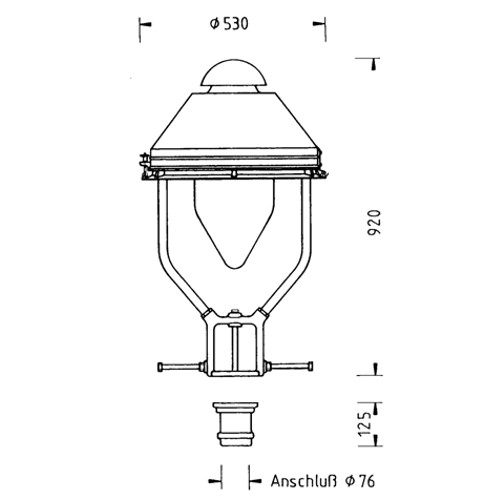 Historical luminaire thl-320 drawing